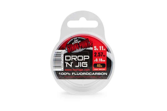 Strike Point Drop N Jig Fluorocarbon 40m