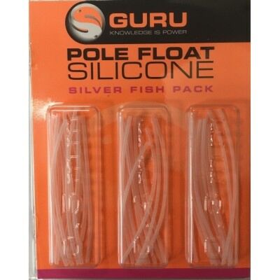 Pole float silicone silvers