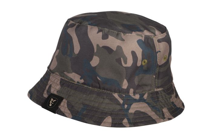 Khaki/Camo Reverse Bucket Hat