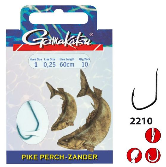 Pike-Perch Onderlijn 60cm