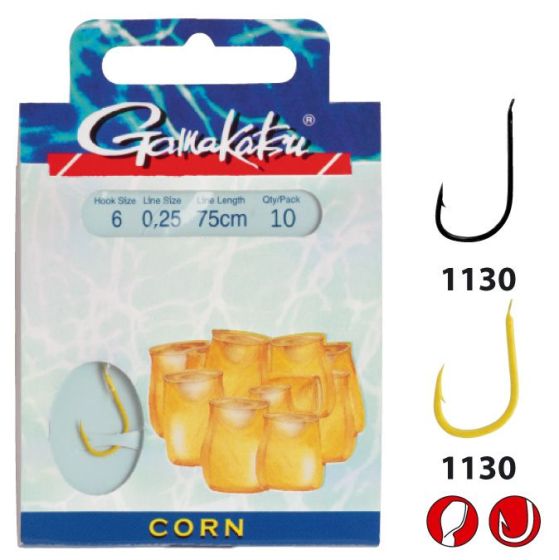 Gamakatsu 1130Y Corn 75 Cm 8-0,20