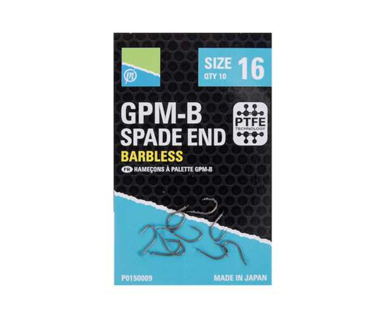 GPM-B Spade End Barbless