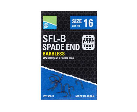 SFL-B Spade End Barbless