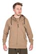 Zip Hoody Tan