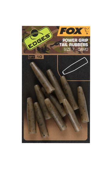 Edges Camo Size 7  Powergrip Tail Rubber