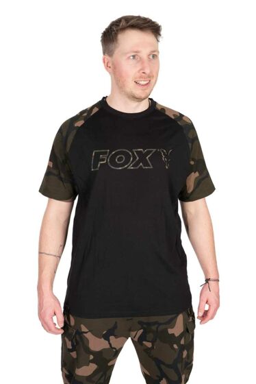 Black / Camo Outline T