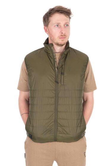 Olive Quilted 100 Gilet