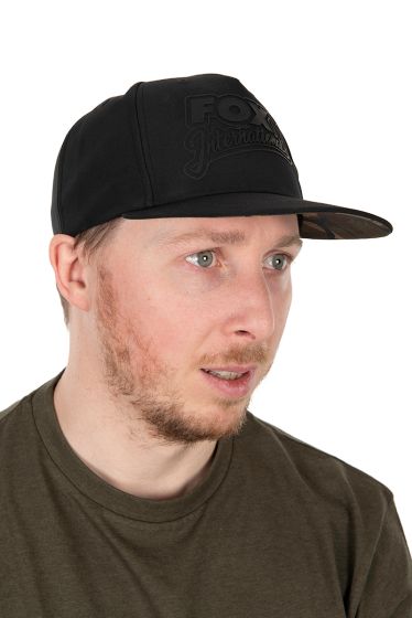 Black Camo Snapback Hat