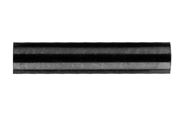 Matte Black Brass Single Crimps
