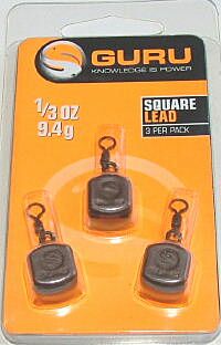 Square Leads  1/3 oz Pack of 3
