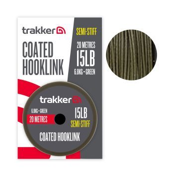 Semi Stiff Coated Hooklink 20m.
