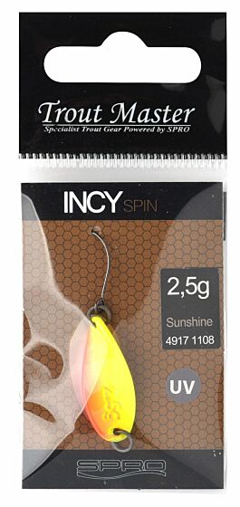 Trout Master Incy Spin Spoon 2,5 gr.