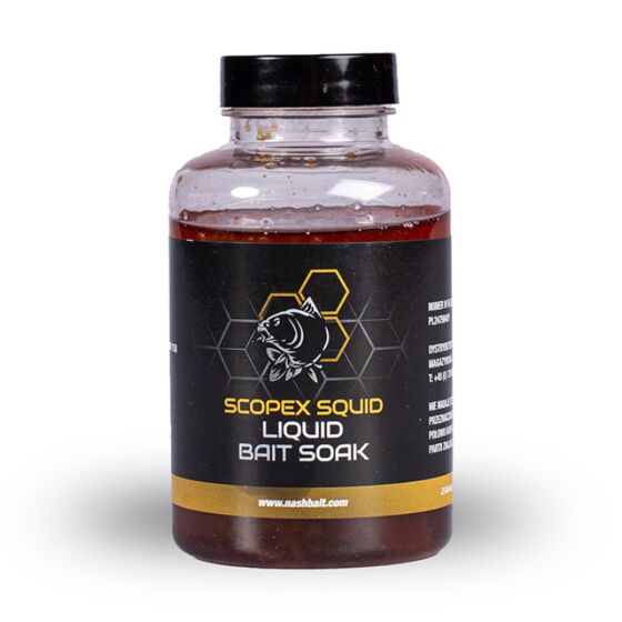 Scopex Squid Liquid Bait Soak 250ml