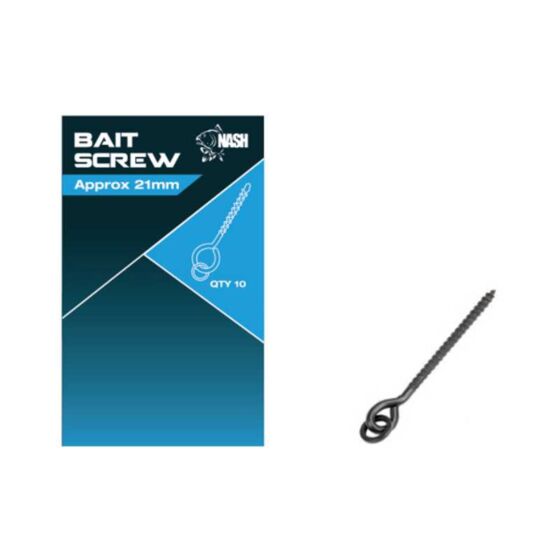 21mm Metal bait screw with ring