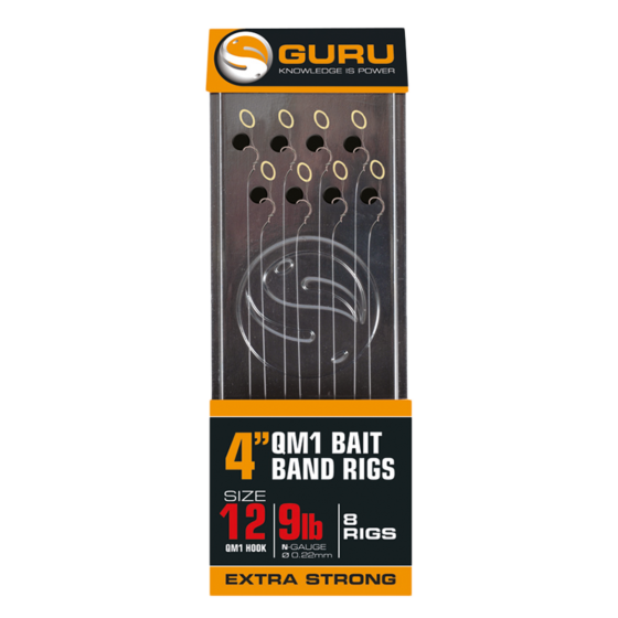 Guru Bait Bands Ready rig 4"