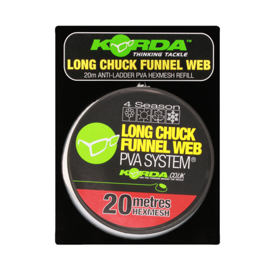 Long chuck funnel web refill 20m. small