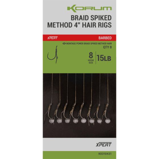 Braid Spiked Method Hair Rigs BD