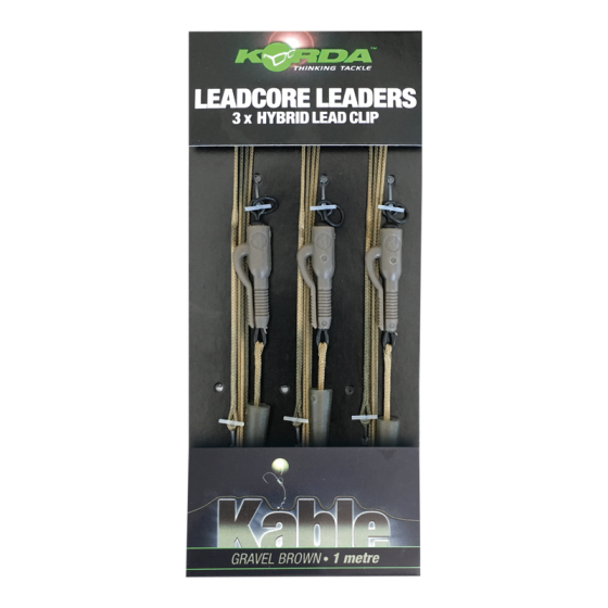 Leadcore leader-hybrid lead clip QC swivel