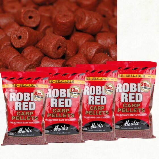 Robin Red Pellets Pre-Drilled