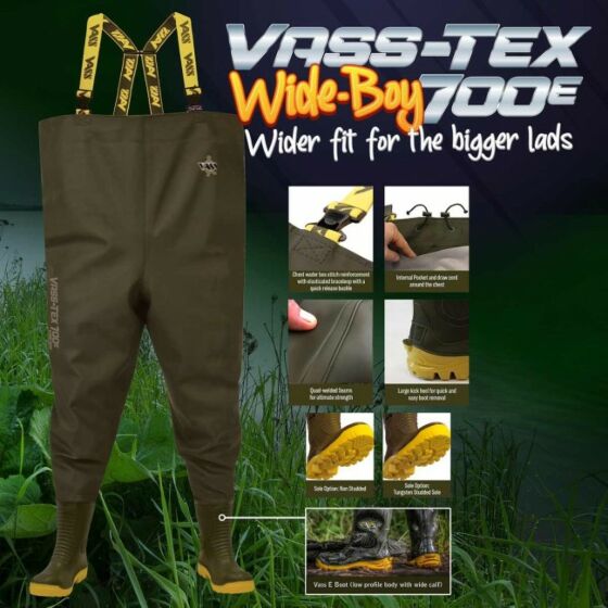 Tex 700E Wide-Boy Chest Wader