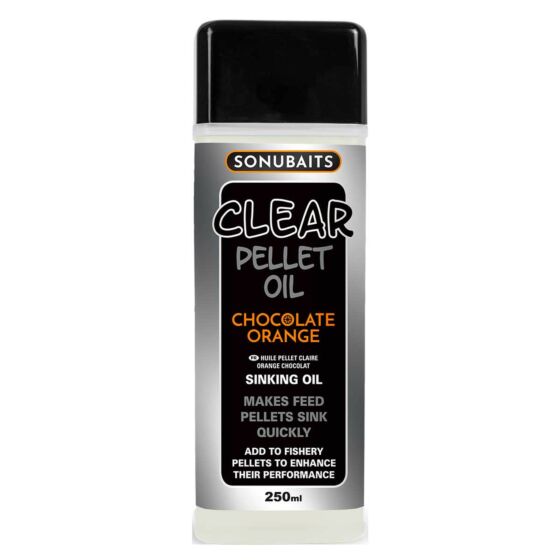 Clear pellet oil chocolate orange