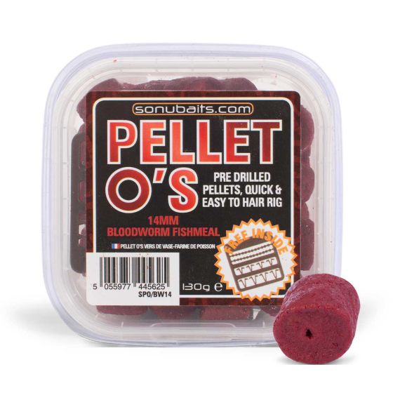Bloodworm Fishmeal Pellet O's 14mm