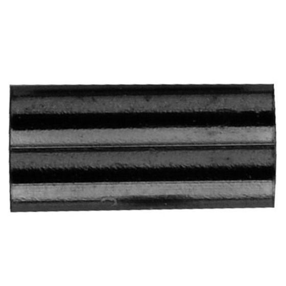 Matte Black Brass Double Crimps