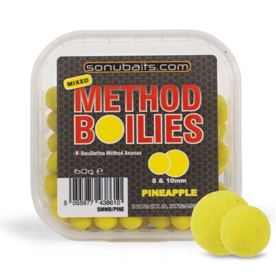 Method Boilies Pineapple 8 & 10mm