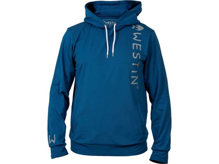 Tech hoodie Petrol