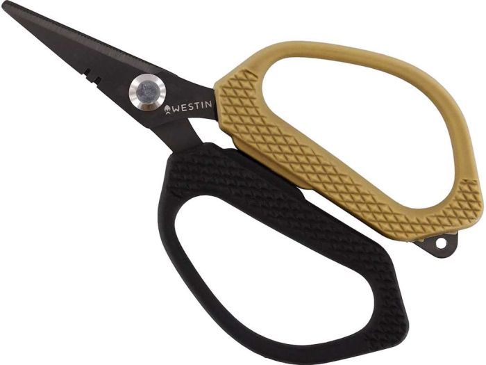 Line Scissors Medium 12cm Black/Sand