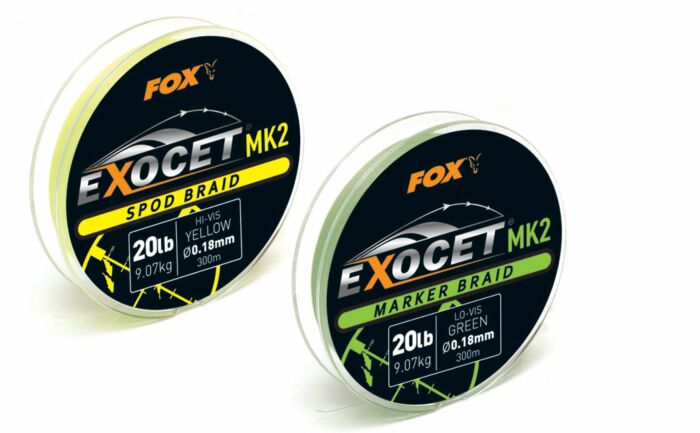 Exocet MK2 Marker Braid 0.18mm 20lb x 300m