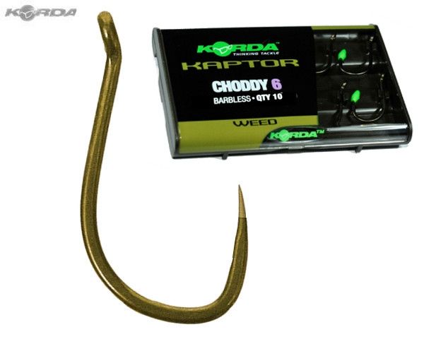 Korda kaptor choddy weed Barbless