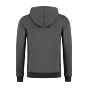 Charcoal zip hoodie