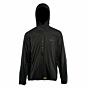 Dropback lightweight zip jacket black