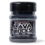 Lava rocks black